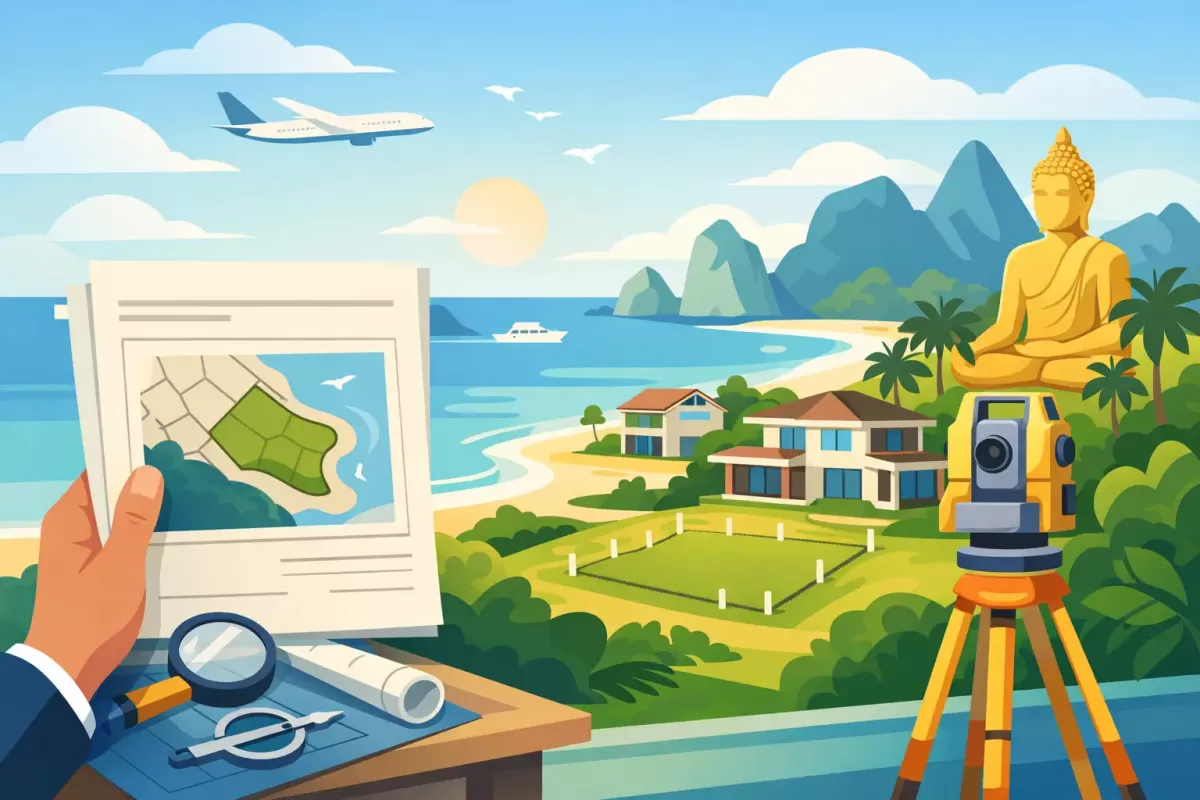 Chanote Title Land Thailand for Coastal Buyers